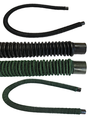 CBRN hoses with wire